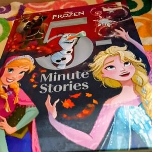 Disney Frozen 5-Minute Stories Book with Vibrant Colors